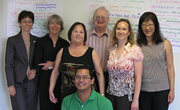 BayNet Strategic Planning 2008. Andrea is second from left. 